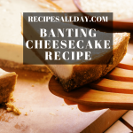 Banting Cheesecake Recipe