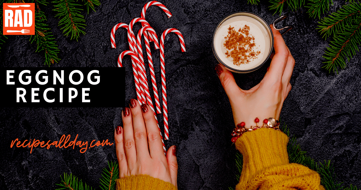 Eggnog Recipe - RecipesAllDay | Easy As 123 | Treat Yourself