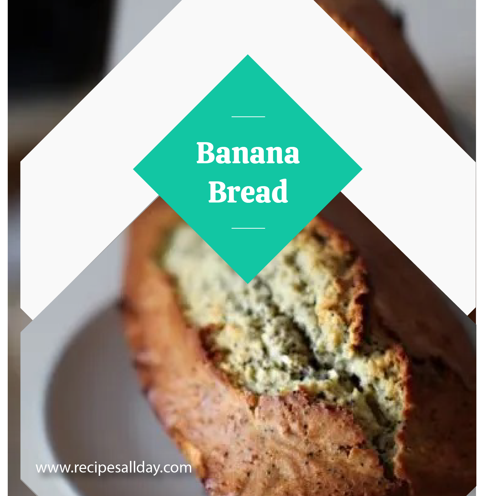 Tropical Delight Banana Bread Recipe Recipesallday Easy As 123 Full Recipe 