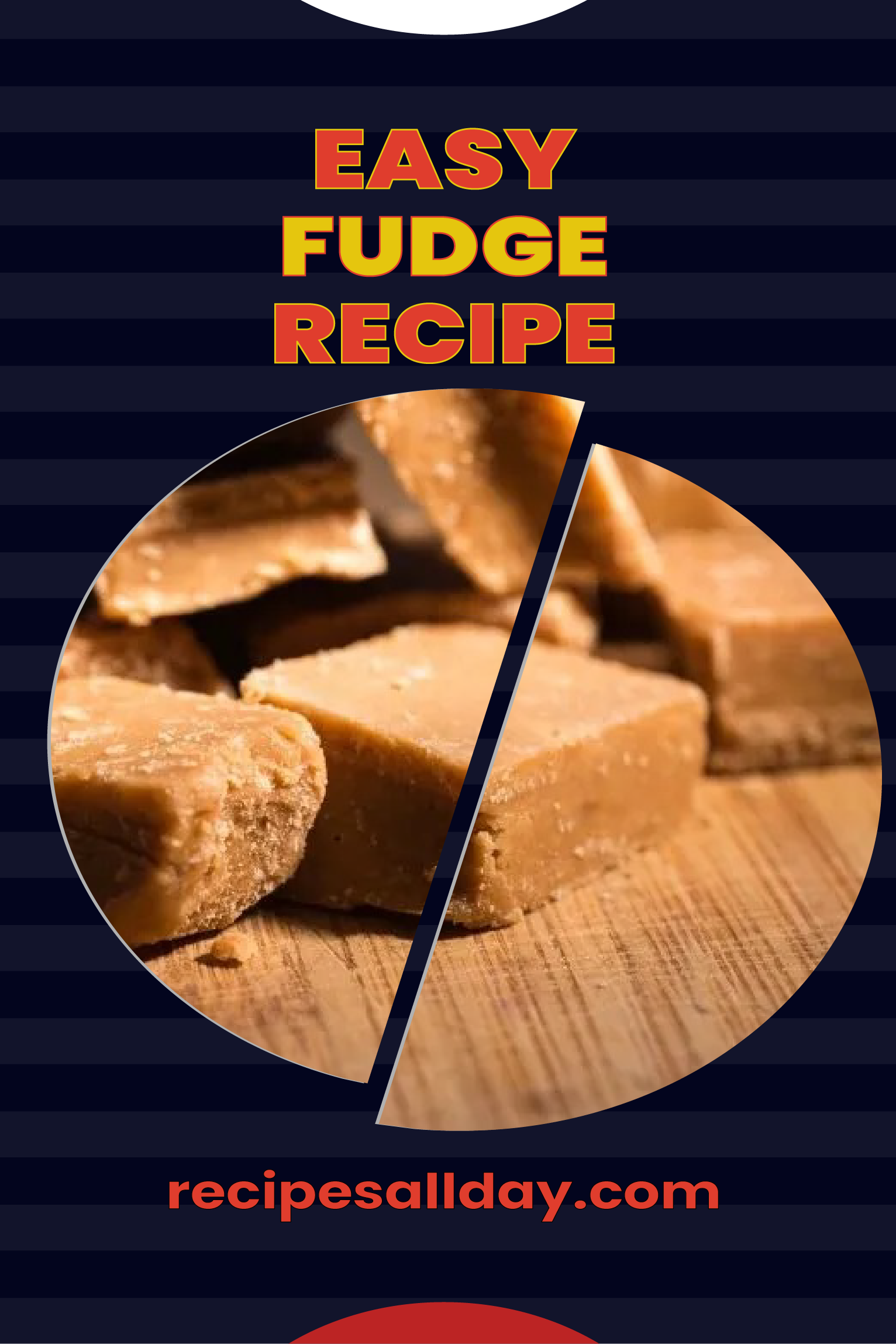 Easy Fudge Recipe - RecipesAllDay | Easy As 123 | Treat Yourself