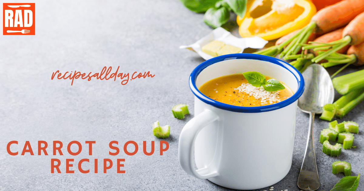 Carrot Soup Recipe - RecipesAllDay | Easy as 123