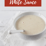 Recipe for White Sauce