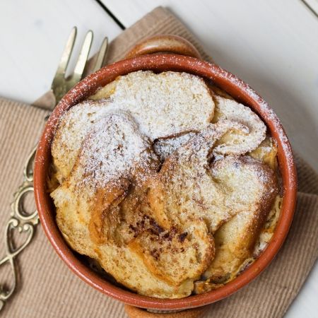 bread and butter pudding recipe
