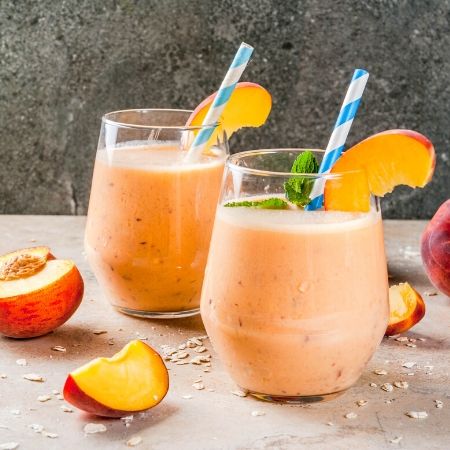 peach mousse