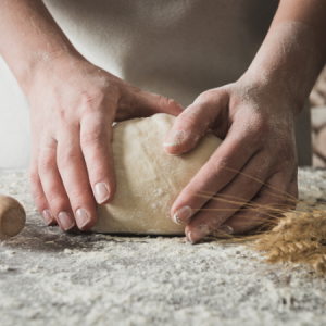Salt-raising dough