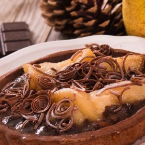 Chocolate Pear Tart