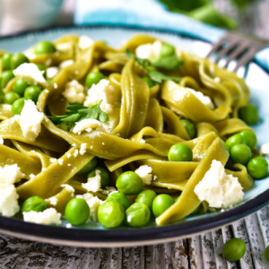 Pea Pesto Pappardelle Recipe - recipesallday.com