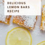 Delicious Lemon Bars Recipe