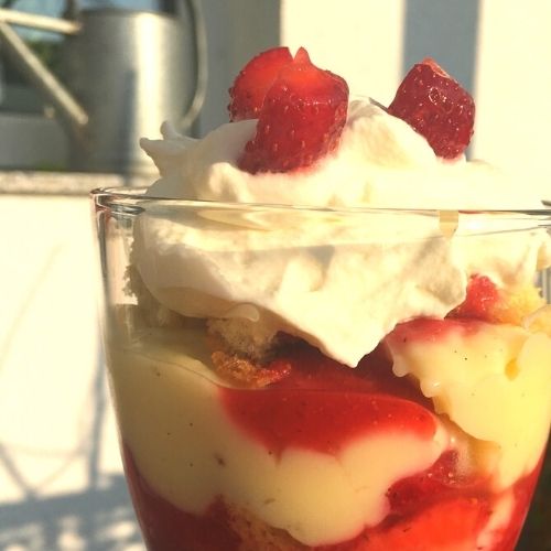 Strawberry Shortcake Trifles