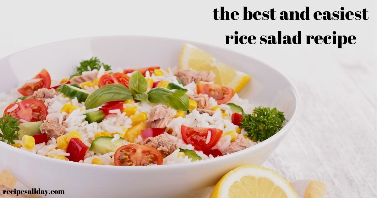 Rice Salad - RecipesAllDay