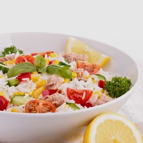 the best and easiest rice salad recipe