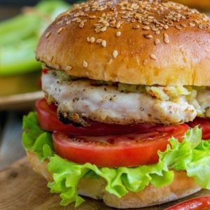 easy and delicious chicken burger recipe
