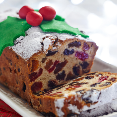 Fruit Cake, Festive Dessert, Traditional Cake, Holiday Recipe, Celebratory Cake