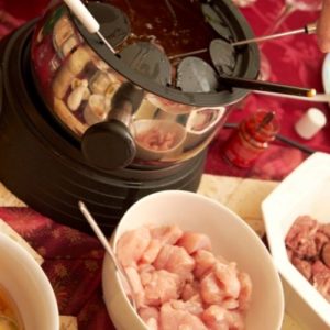 chicken fondue, recipe for chicken fondue