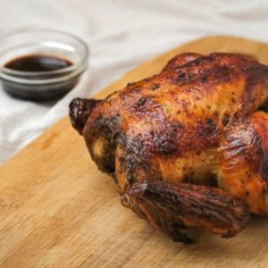 A delicious main meal to enjoy with the family. This recipe shows you how to prepare the best roasted chicken dish.