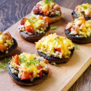 stuffed mushrooms