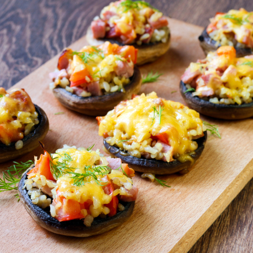 stuffed mushrooms