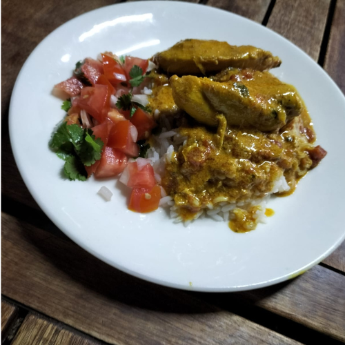 korma chicken curry, Indian cuisine, creamy sauce, aromatic spices, authentic recipe, flavorful curry, curry enthusiasts, comfort food, rich flavor, culinary journey